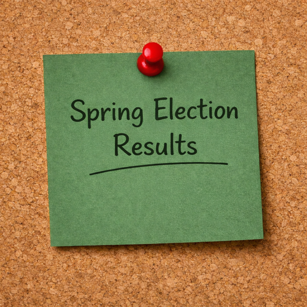 Spring Election Results